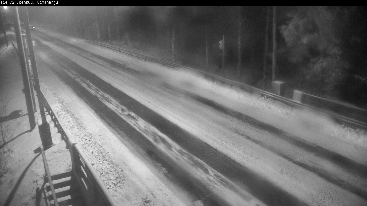 Weather Camera Image Väg 73 Eno, Uimaharju, Joensuu, Pohjois-Karjala