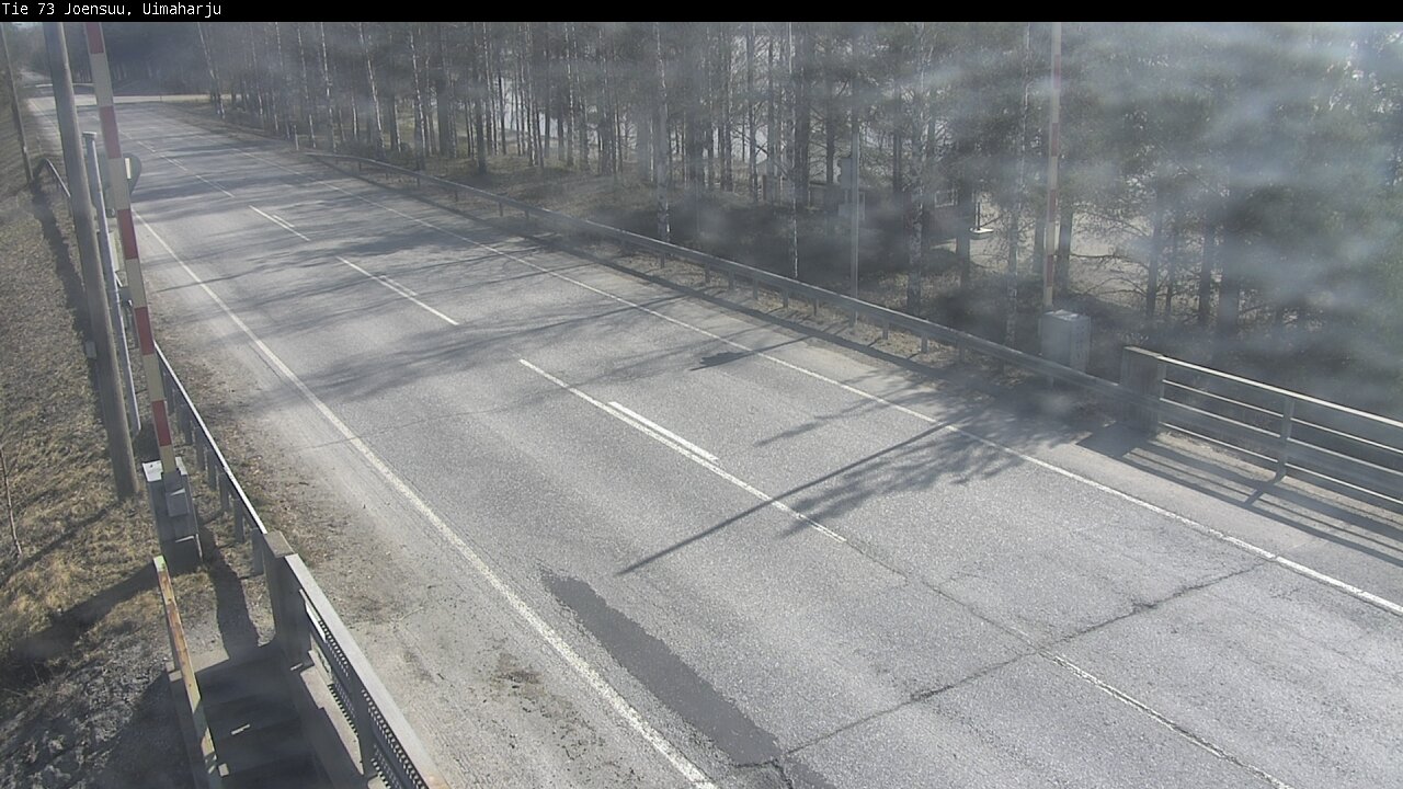 Weather Camera Image Väg 73 Eno, Uimaharju, Joensuu, Pohjois-Karjala