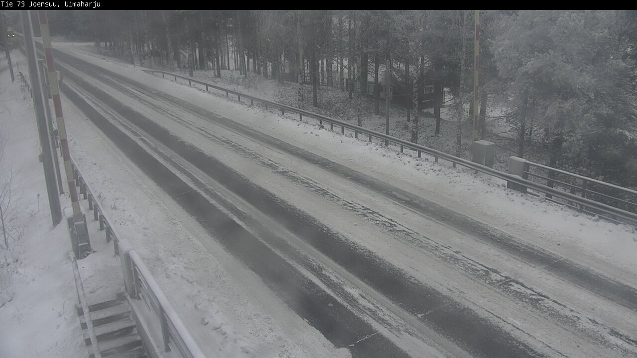 Weather Camera Image Väg 73 Eno, Uimaharju, Joensuu, Pohjois-Karjala