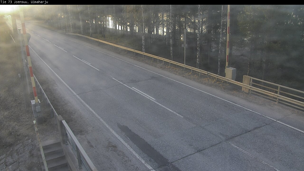 Weather Camera Image Väg 73 Eno, Uimaharju, Joensuu, Pohjois-Karjala