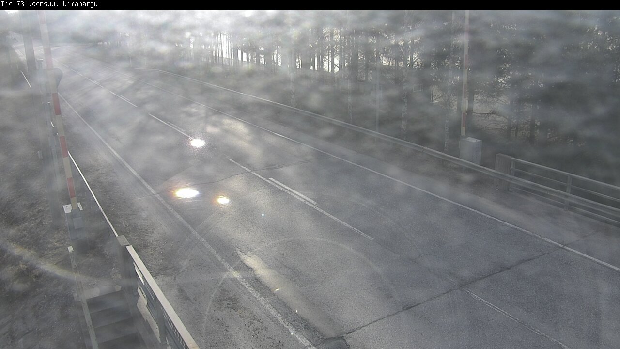 Weather Camera Image Väg 73 Eno, Uimaharju, Joensuu, Pohjois-Karjala