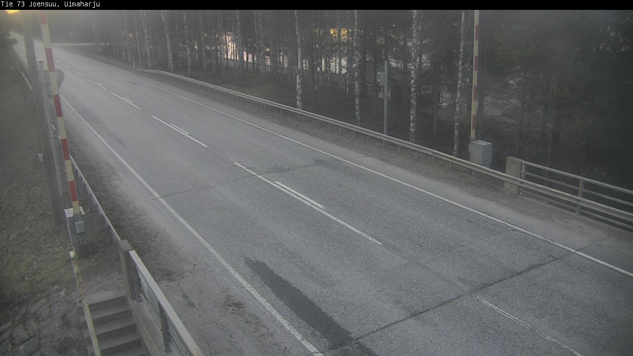 Weather Camera Image Road 73 Eno, Uimaharju, Joensuu, Pohjois-Karjala