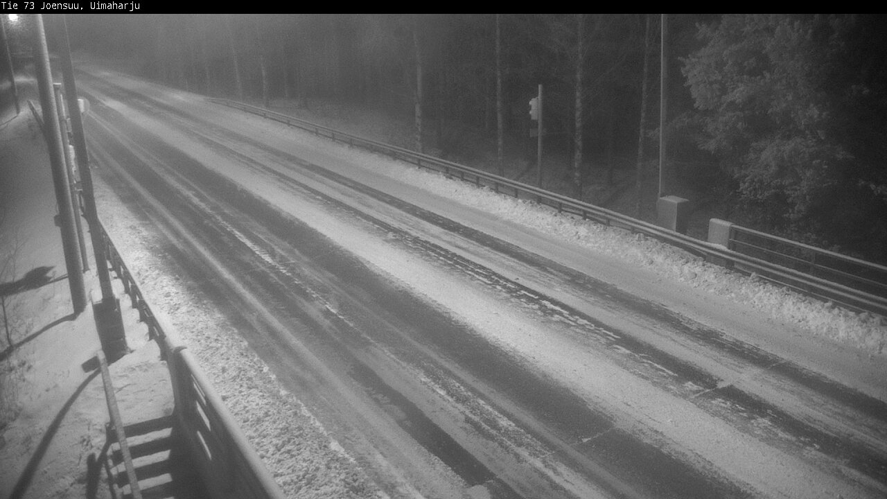 Weather Camera Image Väg 73 Eno, Uimaharju, Joensuu, Pohjois-Karjala