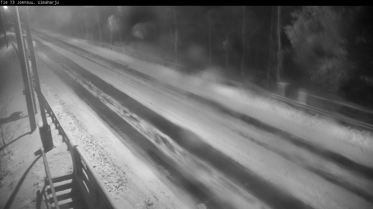 Weather Camera Image Väg 73 Eno, Uimaharju, Joensuu, Pohjois-Karjala