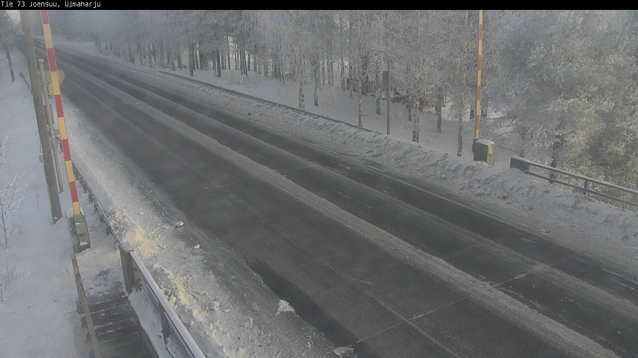 Weather Camera Image Road 73 Eno, Uimaharju, Joensuu, Pohjois-Karjala