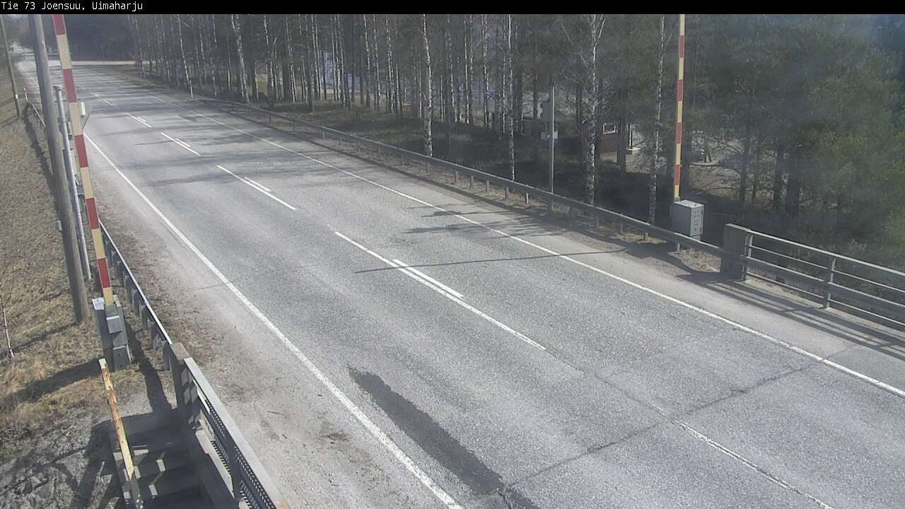 Weather Camera Image Väg 73 Eno, Uimaharju, Joensuu, Pohjois-Karjala
