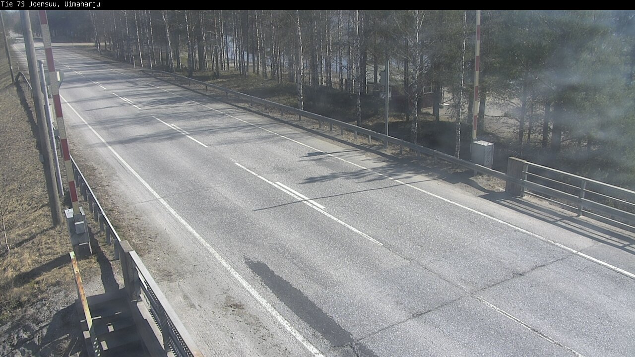 Weather Camera Image Väg 73 Eno, Uimaharju, Joensuu, Pohjois-Karjala