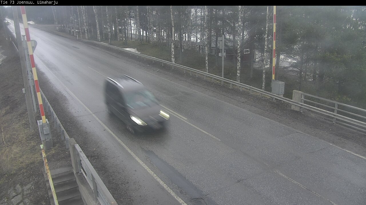 Weather Camera Image Väg 73 Eno, Uimaharju, Joensuu, Pohjois-Karjala