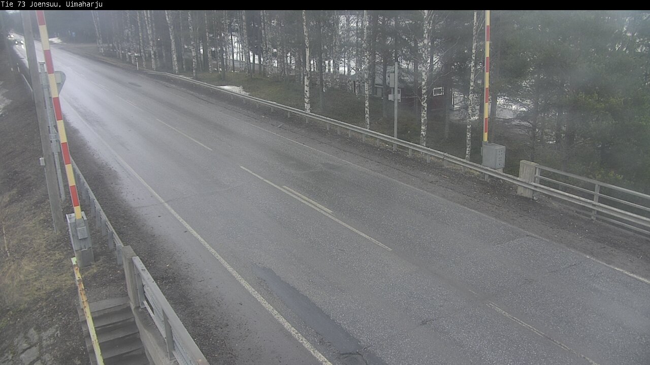 Weather Camera Image Väg 73 Eno, Uimaharju, Joensuu, Pohjois-Karjala