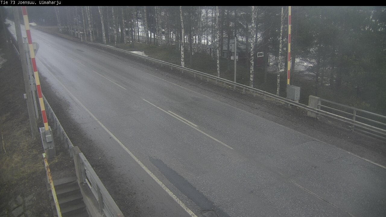 Weather Camera Image Väg 73 Eno, Uimaharju, Joensuu, Pohjois-Karjala