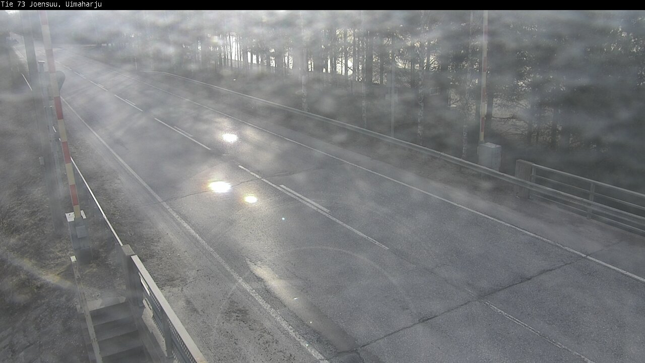 Weather Camera Image Väg 73 Eno, Uimaharju, Joensuu, Pohjois-Karjala