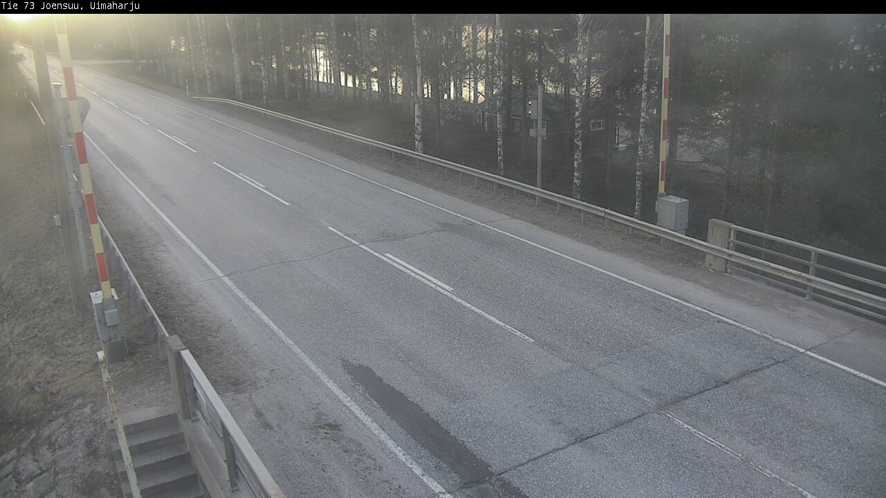 Weather Camera Image Väg 73 Eno, Uimaharju, Joensuu, Pohjois-Karjala