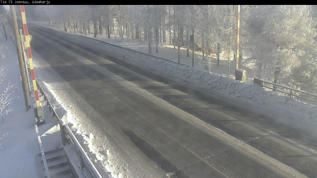 Weather Camera Image Road 73 Eno, Uimaharju, Joensuu, Pohjois-Karjala