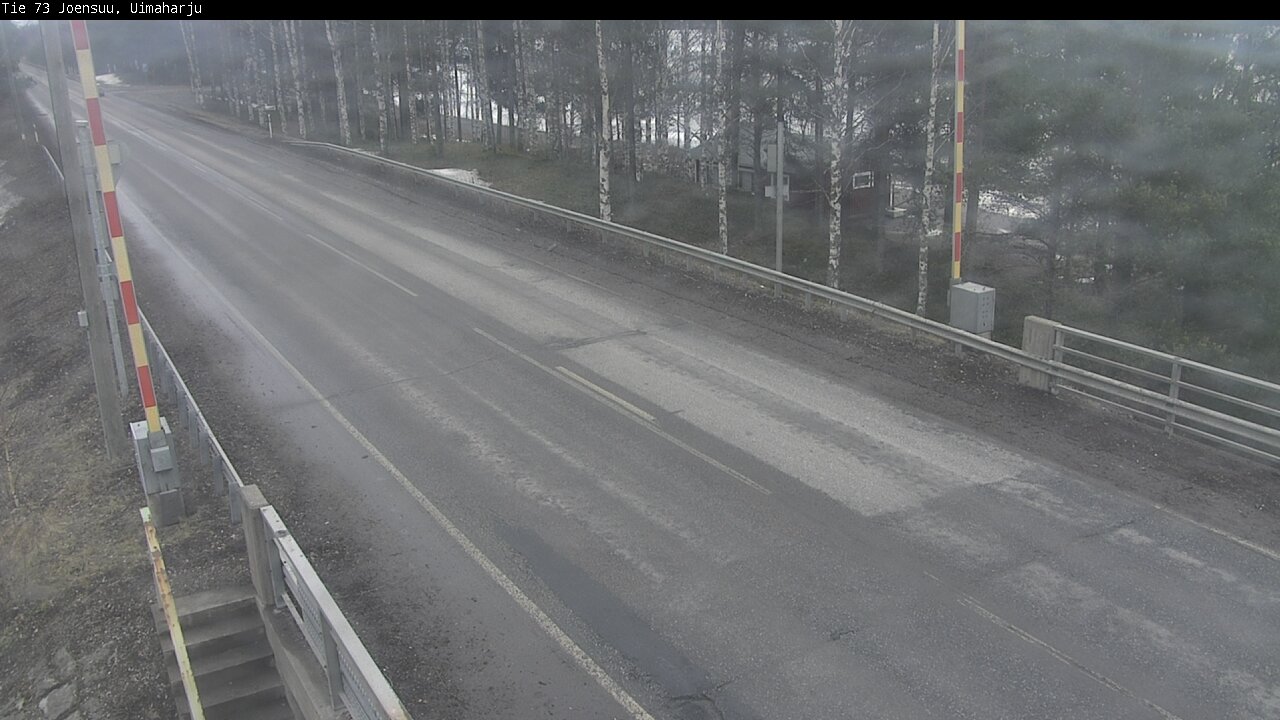 Weather Camera Image Väg 73 Eno, Uimaharju, Joensuu, Pohjois-Karjala