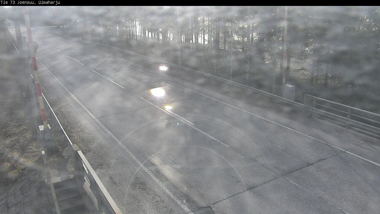 Weather Camera Image Väg 73 Eno, Uimaharju, Joensuu, Pohjois-Karjala