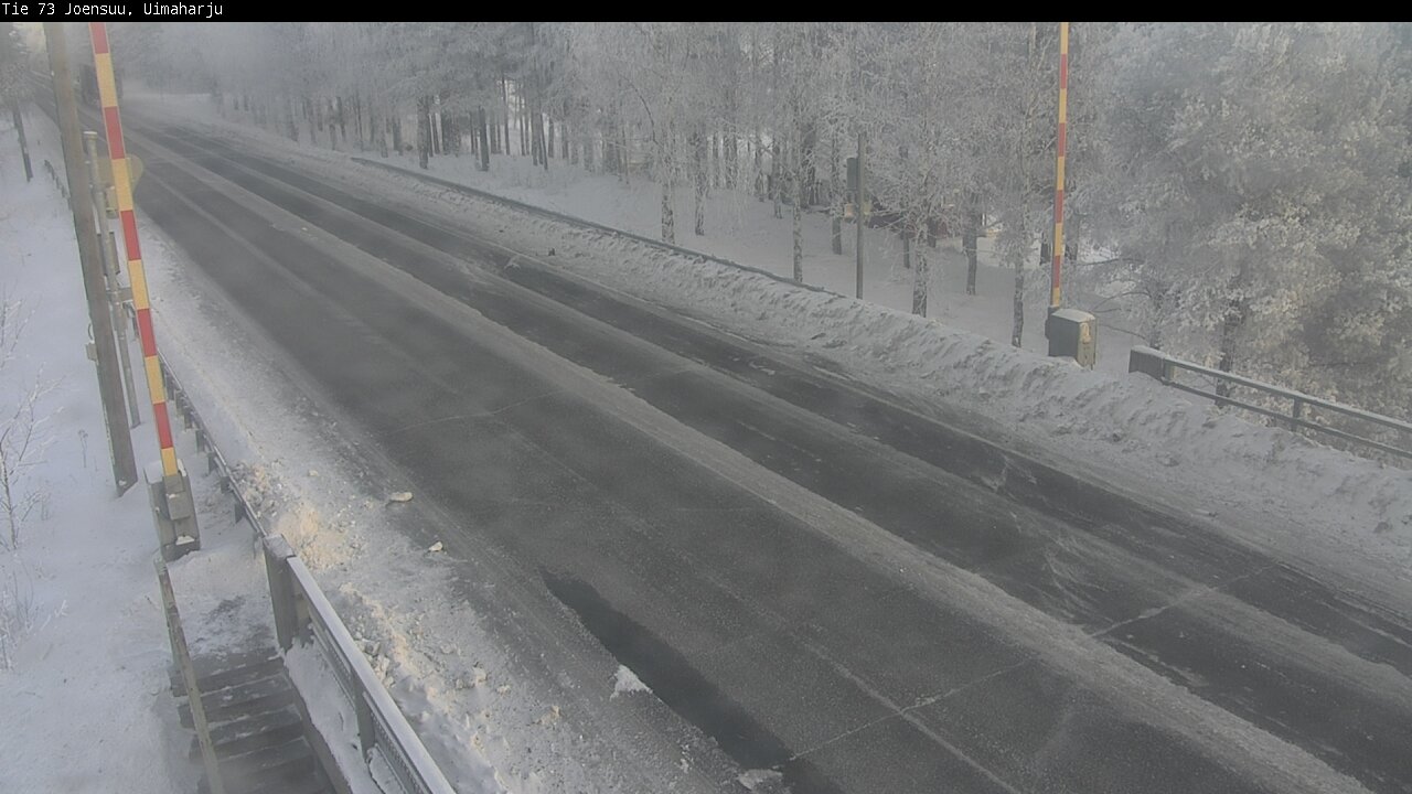 Weather Camera Image Road 73 Eno, Uimaharju, Joensuu, Pohjois-Karjala