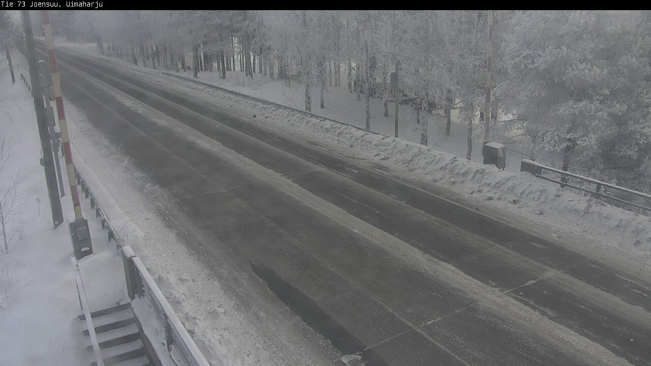 Weather Camera Image Road 73 Eno, Uimaharju, Joensuu, Pohjois-Karjala