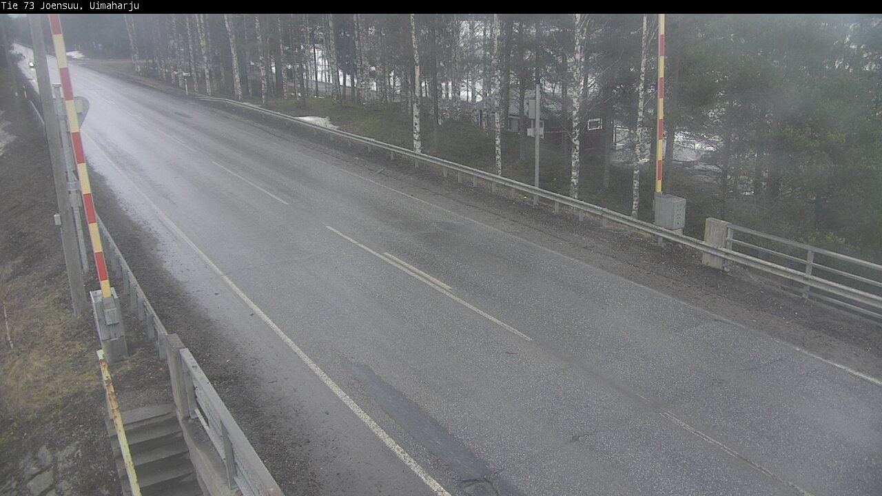 Weather Camera Image Väg 73 Eno, Uimaharju, Joensuu, Pohjois-Karjala