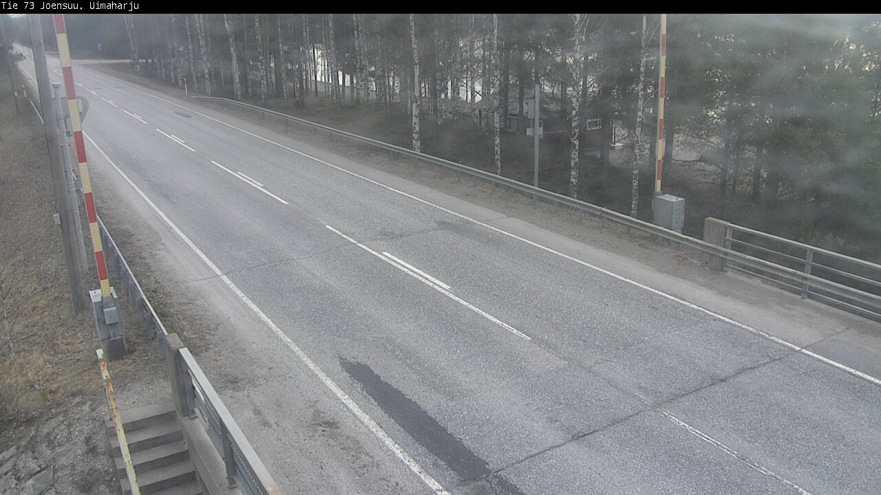 Weather Camera Image Väg 73 Eno, Uimaharju, Joensuu, Pohjois-Karjala