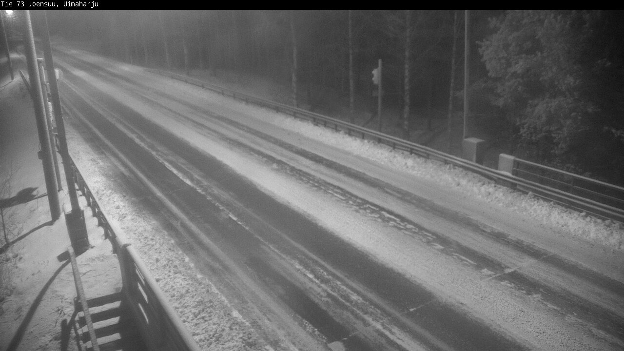 Weather Camera Image Väg 73 Eno, Uimaharju, Joensuu, Pohjois-Karjala