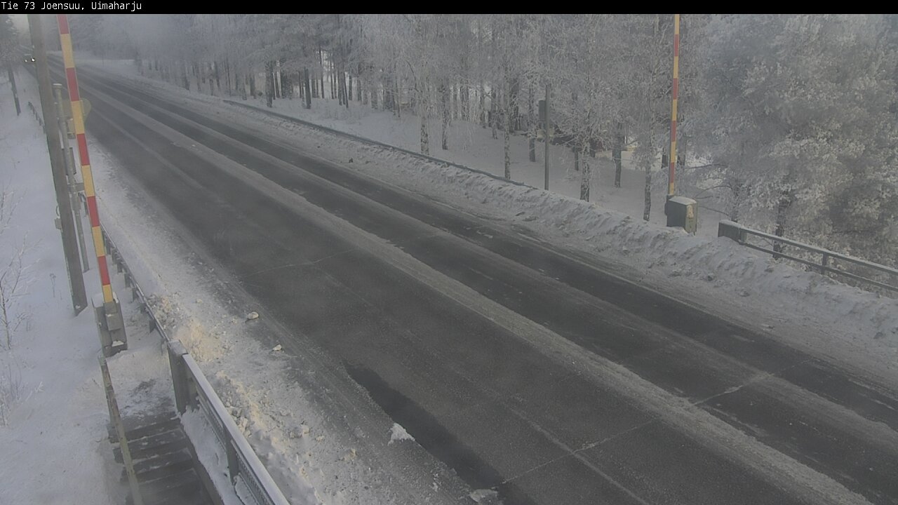 Weather Camera Image Road 73 Eno, Uimaharju, Joensuu, Pohjois-Karjala