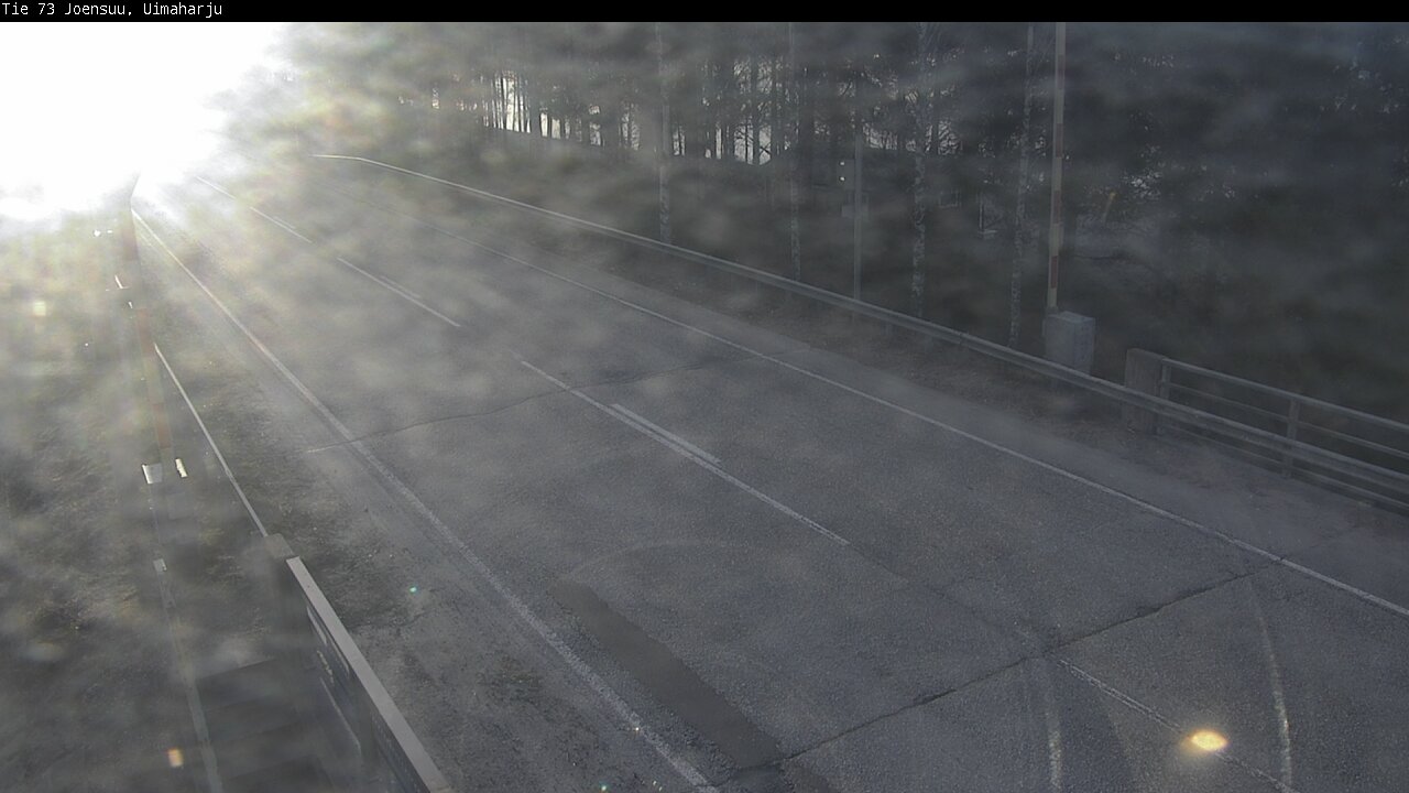Weather Camera Image Väg 73 Eno, Uimaharju, Joensuu, Pohjois-Karjala