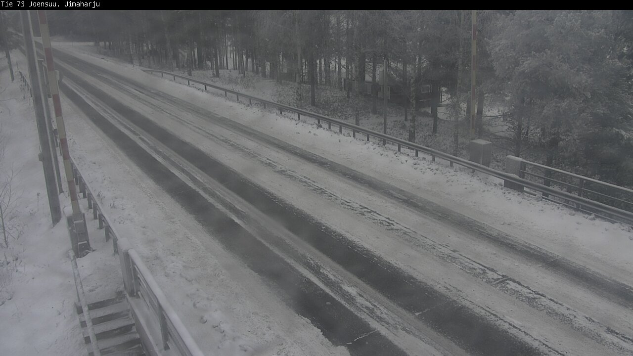 Weather Camera Image Väg 73 Eno, Uimaharju, Joensuu, Pohjois-Karjala