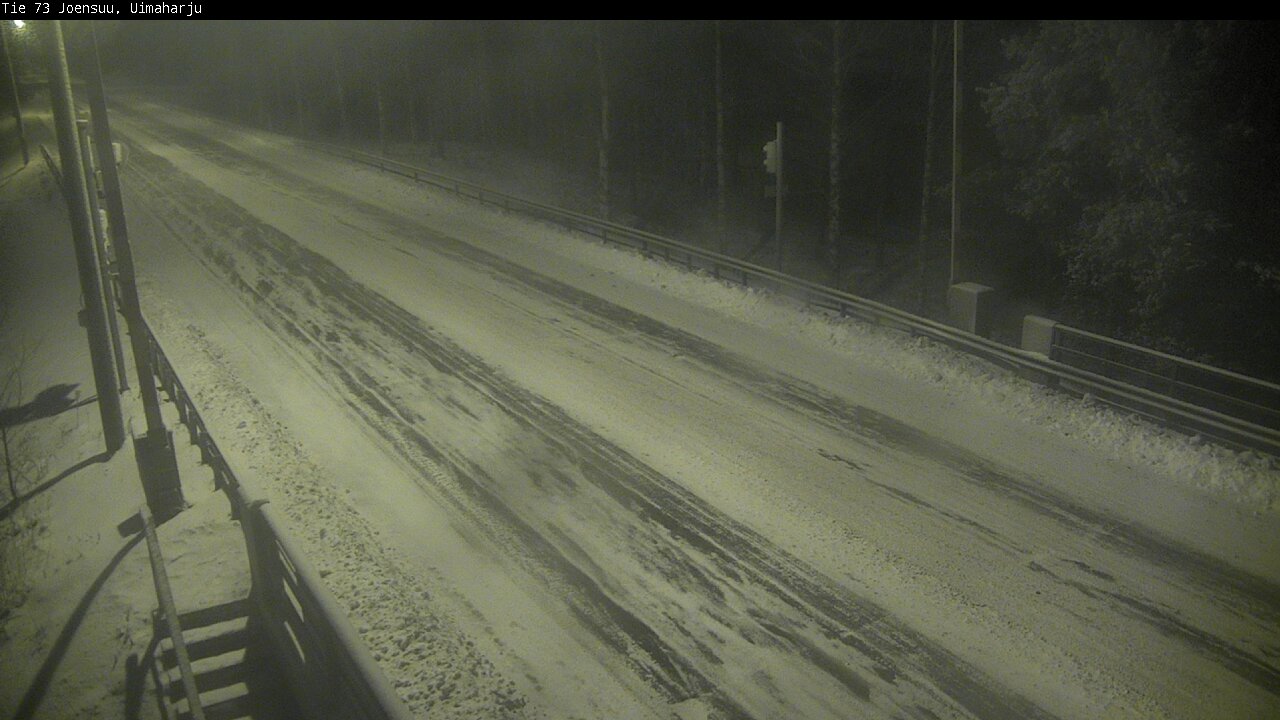 Weather Camera Image Väg 73 Eno, Uimaharju, Joensuu, Pohjois-Karjala
