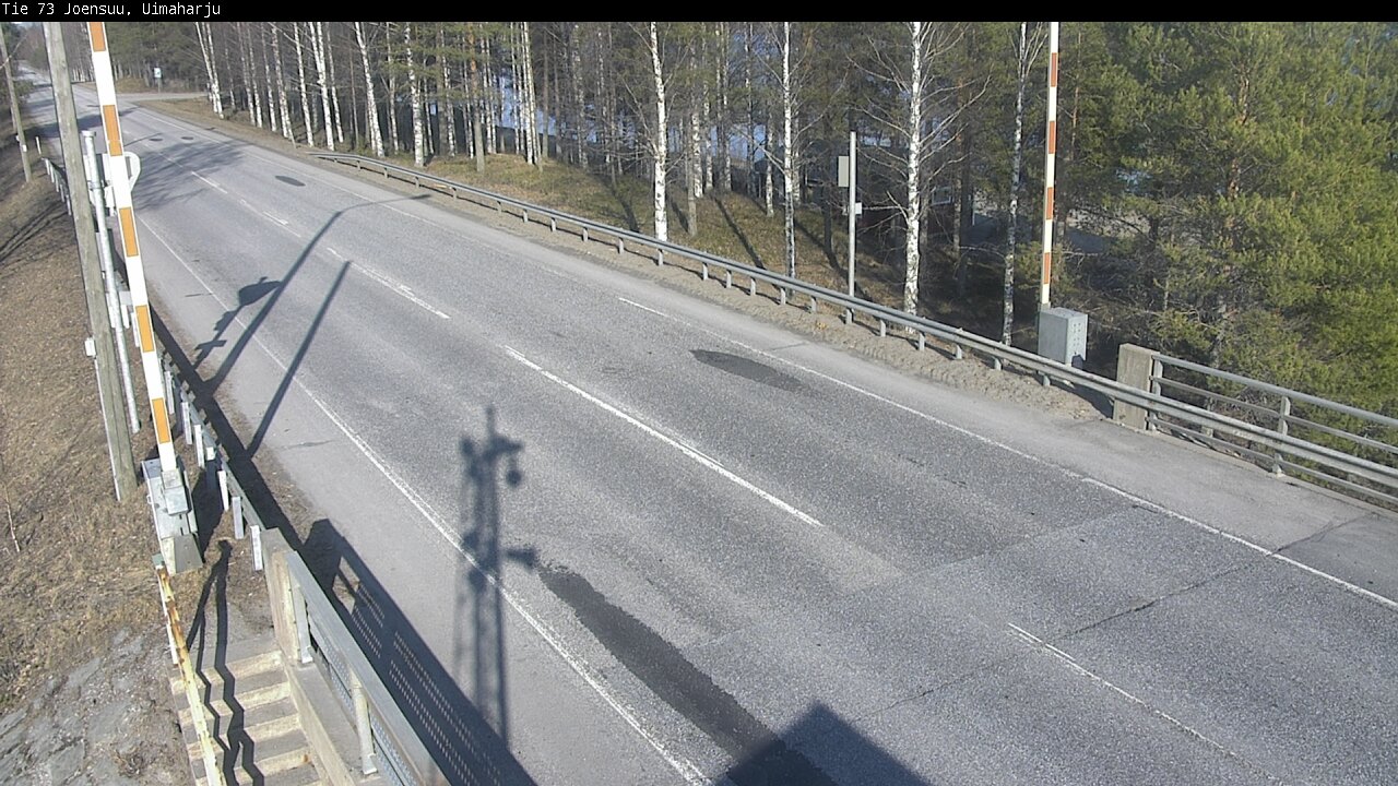 Weather Camera Image Väg 73 Eno, Uimaharju, Joensuu, Pohjois-Karjala
