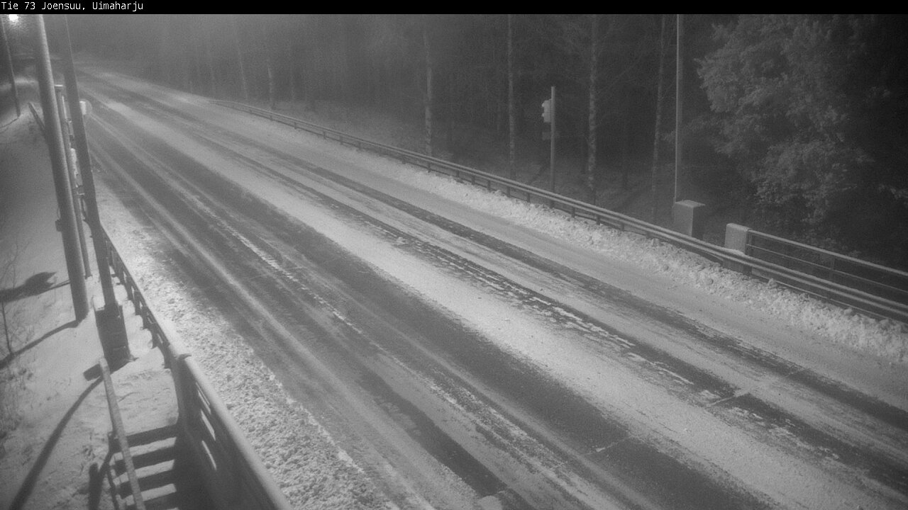 Weather Camera Image Väg 73 Eno, Uimaharju, Joensuu, Pohjois-Karjala