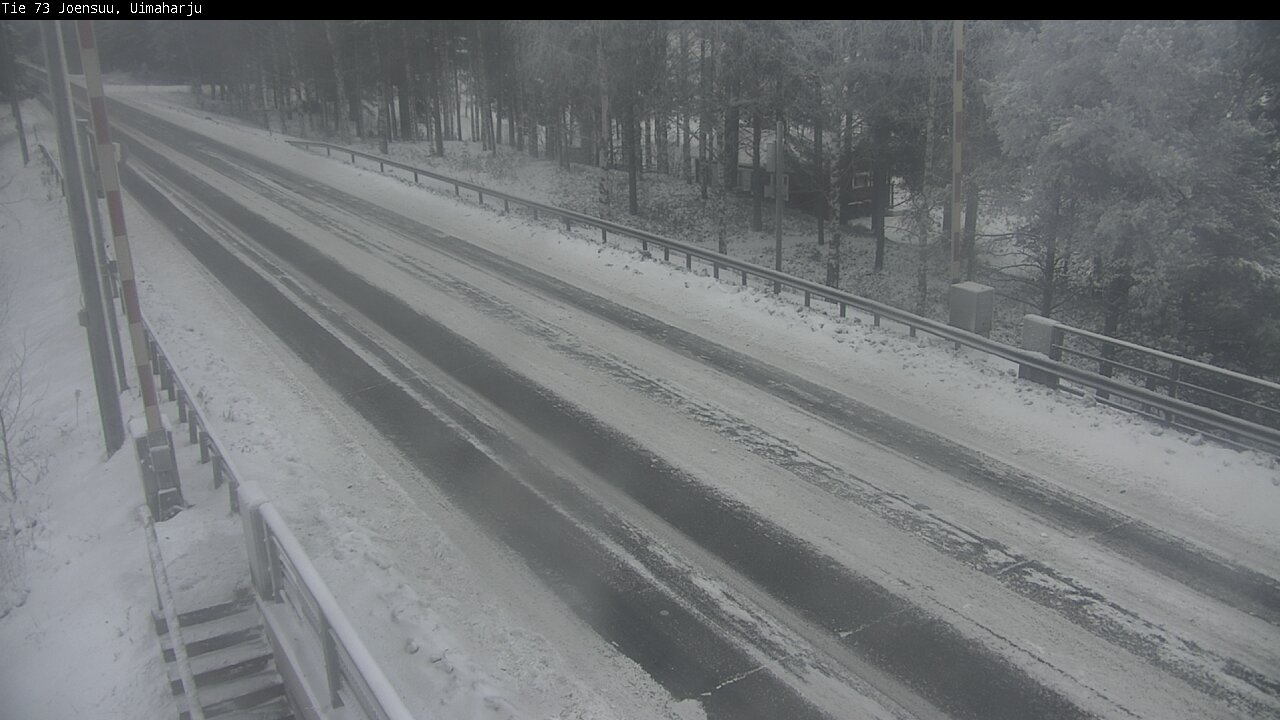 Weather Camera Image Väg 73 Eno, Uimaharju, Joensuu, Pohjois-Karjala