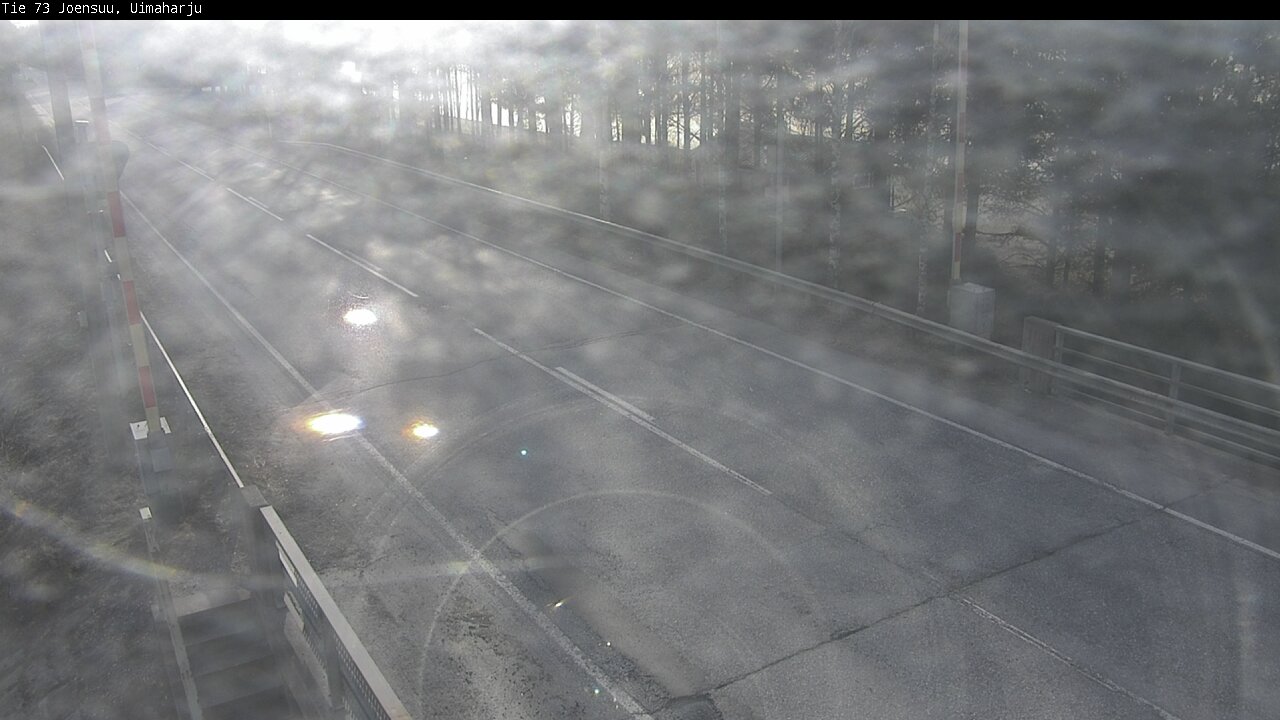 Weather Camera Image Väg 73 Eno, Uimaharju, Joensuu, Pohjois-Karjala