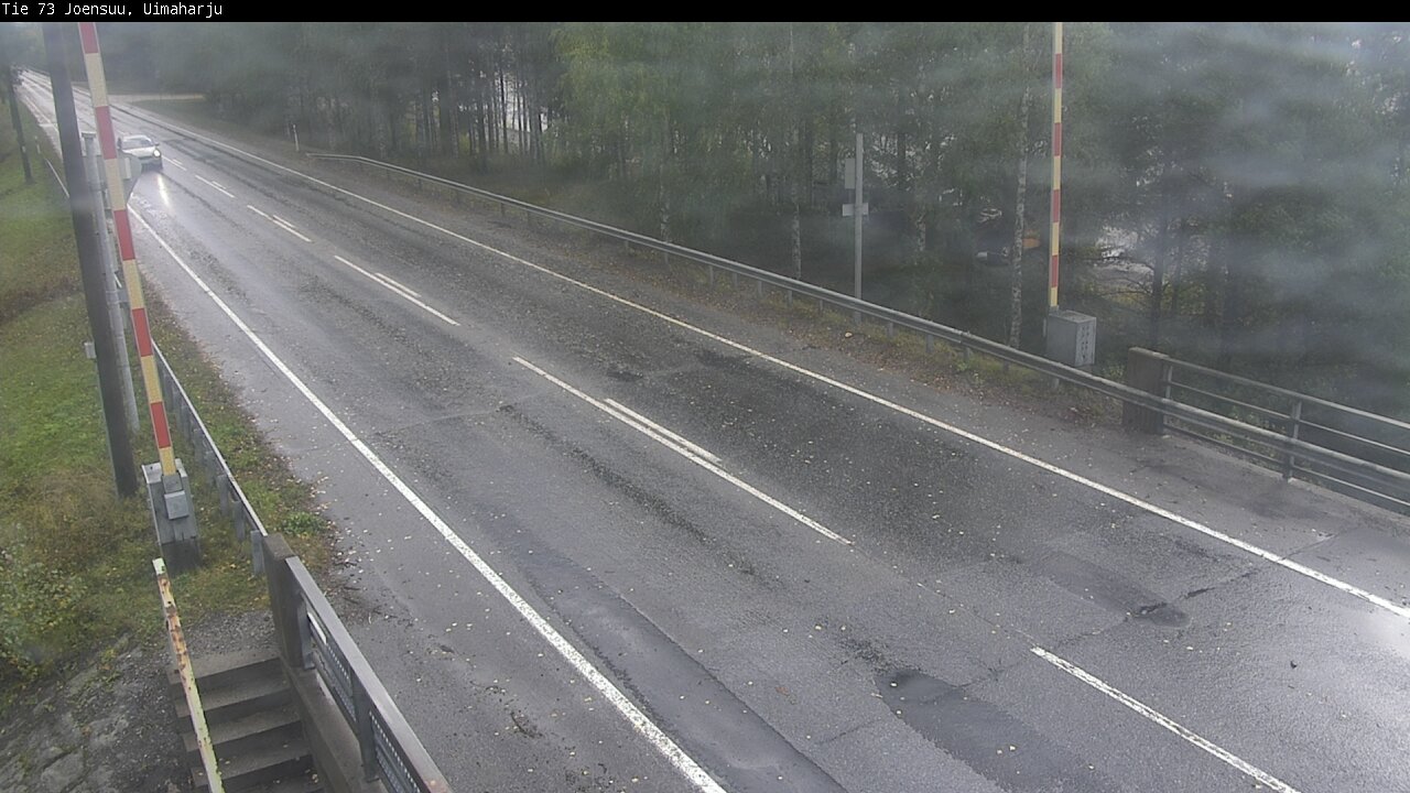 Weather Camera Image Road 73 Eno, Uimaharju, Joensuu, Pohjois-Karjala