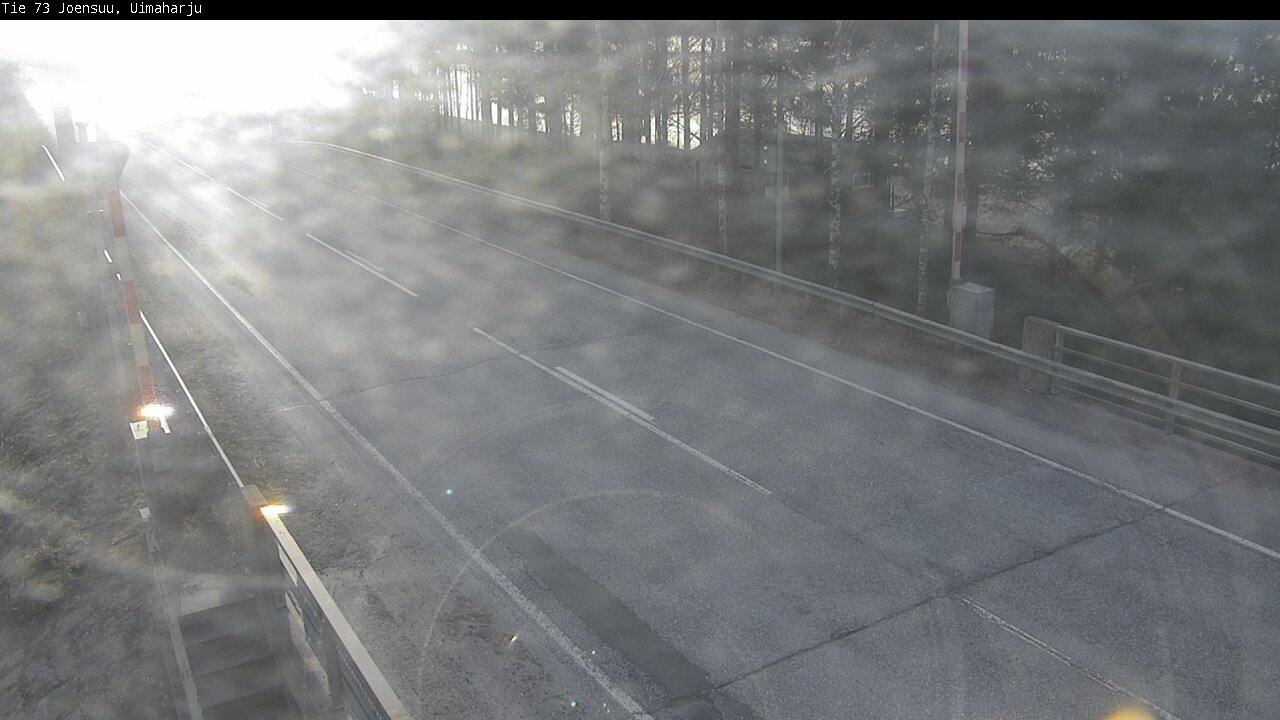 Weather Camera Image Väg 73 Eno, Uimaharju, Joensuu, Pohjois-Karjala
