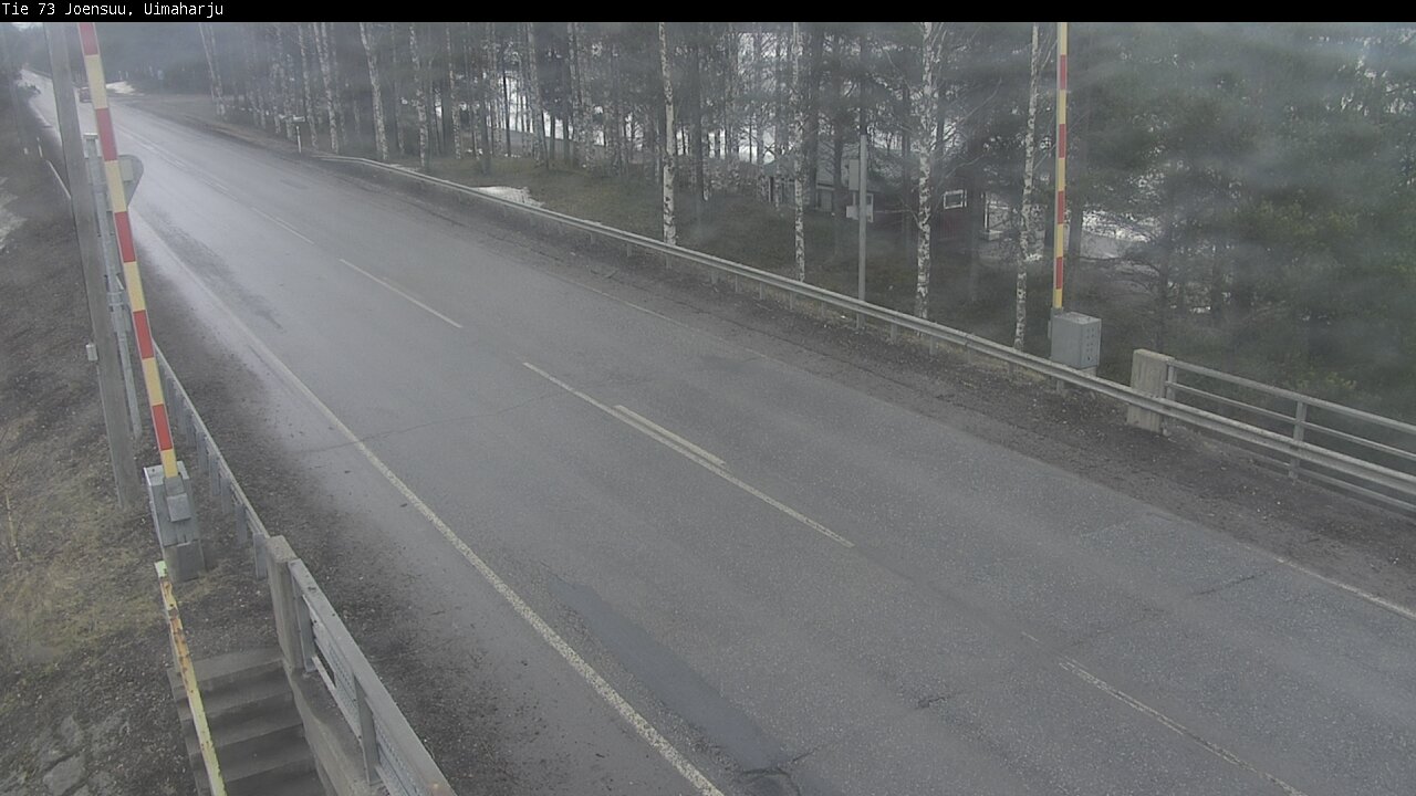 Weather Camera Image Väg 73 Eno, Uimaharju, Joensuu, Pohjois-Karjala