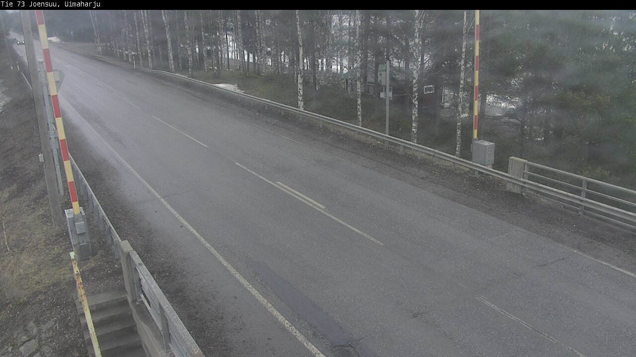 Weather Camera Image Väg 73 Eno, Uimaharju, Joensuu, Pohjois-Karjala