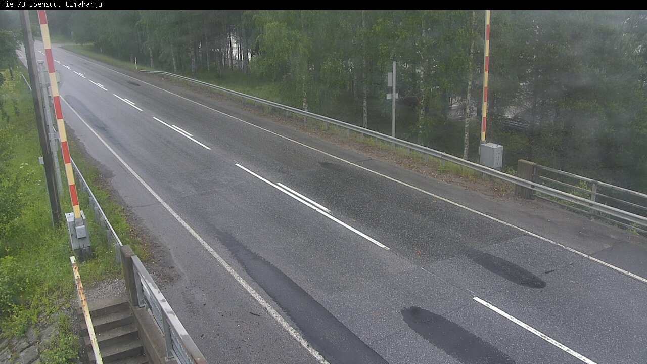 Weather Camera Image Väg 73 Eno, Uimaharju, Joensuu, Pohjois-Karjala