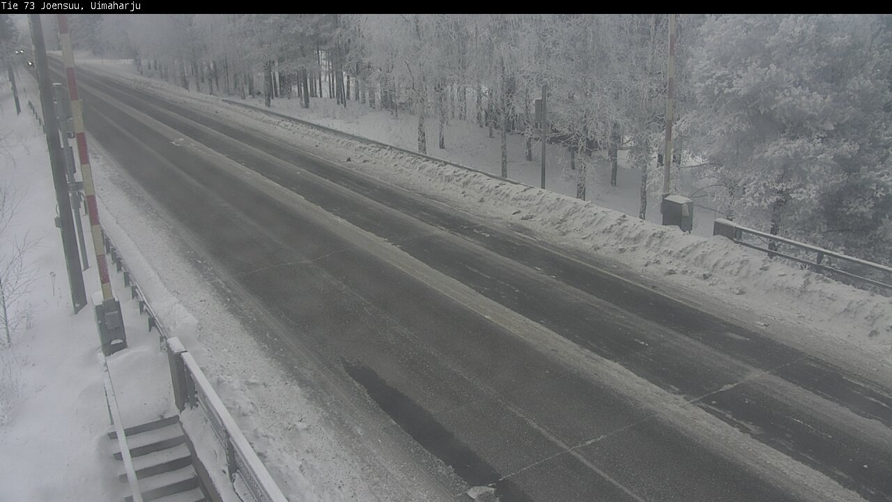 Weather Camera Image Road 73 Eno, Uimaharju, Joensuu, Pohjois-Karjala