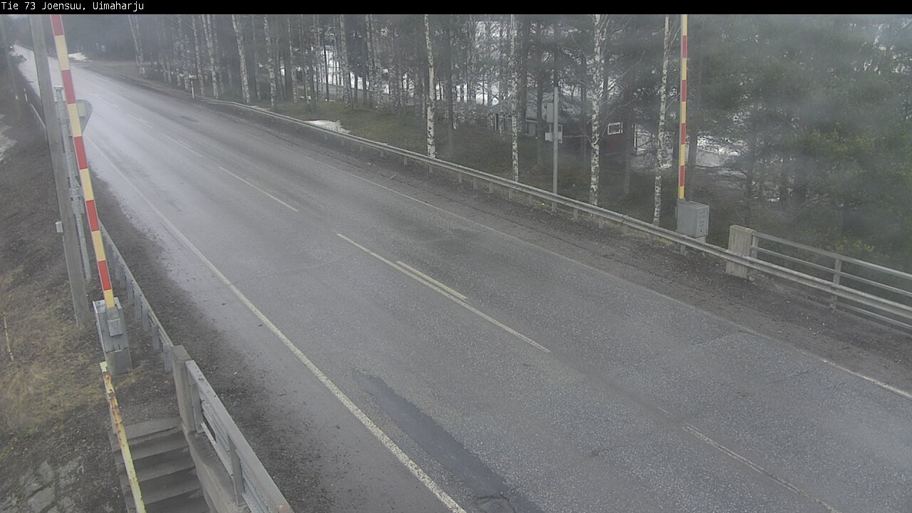 Weather Camera Image Väg 73 Eno, Uimaharju, Joensuu, Pohjois-Karjala