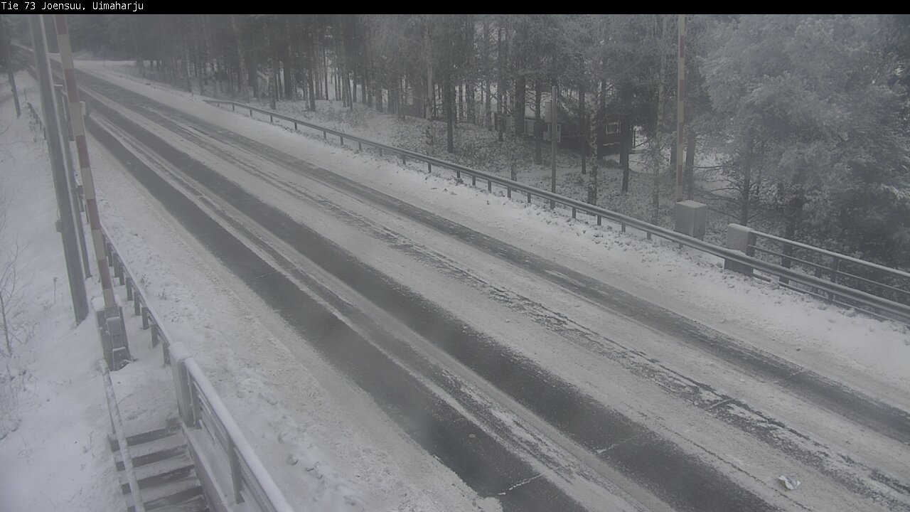 Weather Camera Image Väg 73 Eno, Uimaharju, Joensuu, Pohjois-Karjala