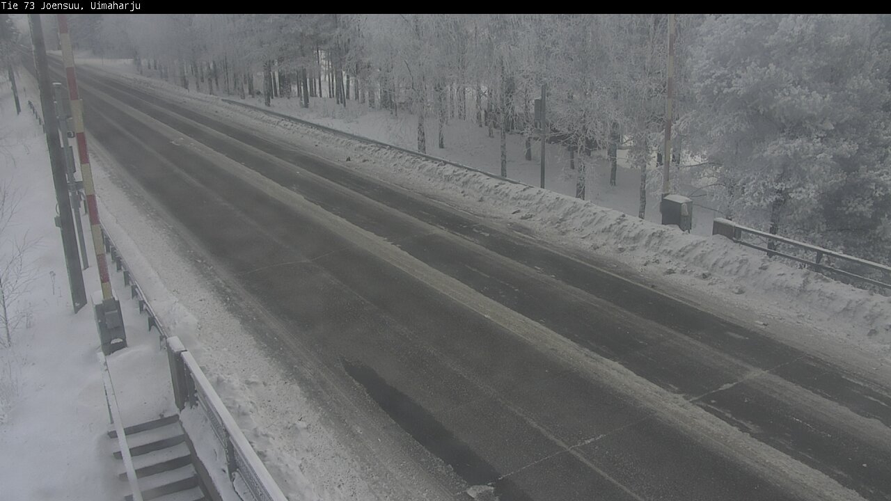 Weather Camera Image Road 73 Eno, Uimaharju, Joensuu, Pohjois-Karjala