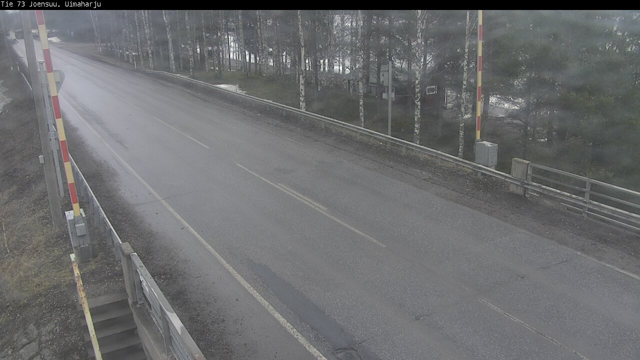 Weather Camera Image Road 73 Eno, Uimaharju, Joensuu, Pohjois-Karjala