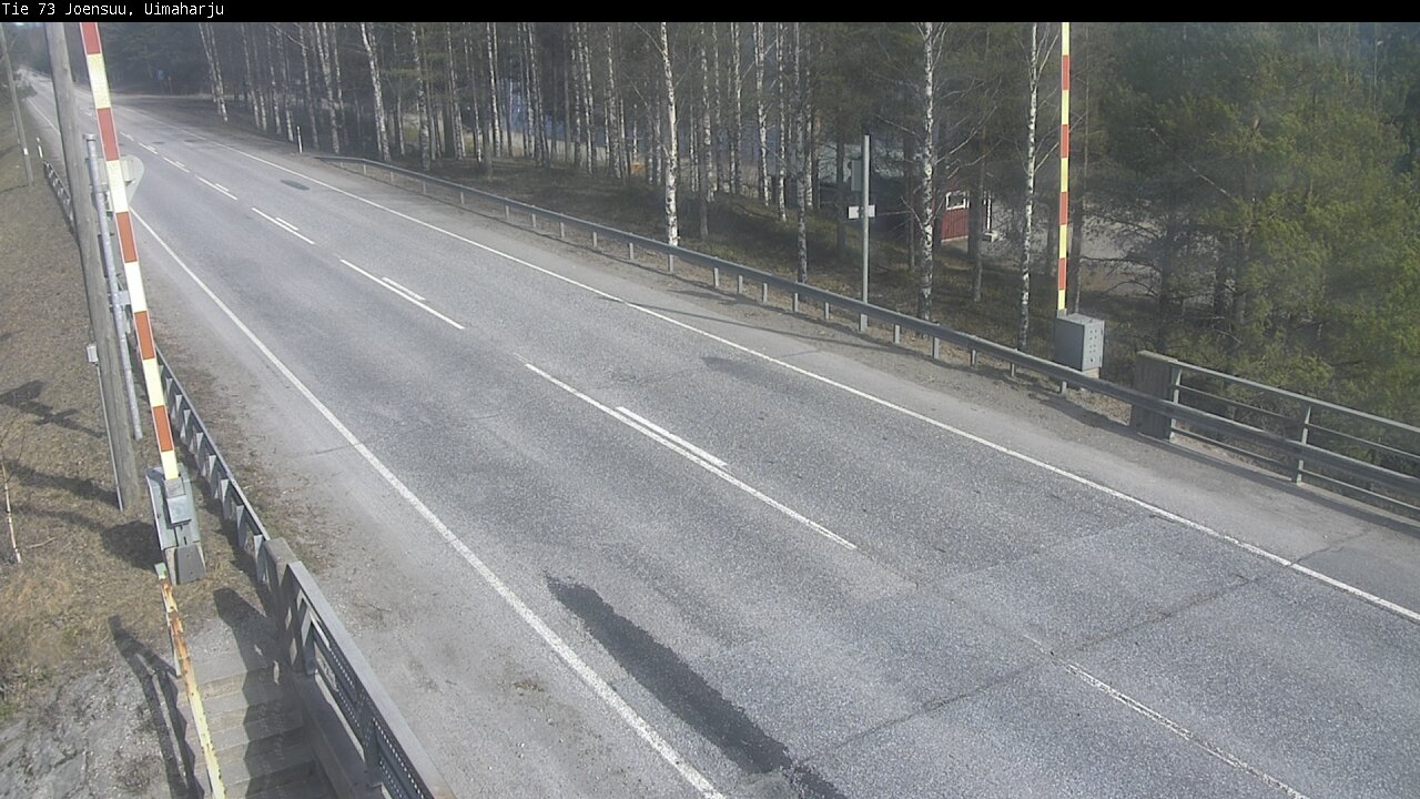 Weather Camera Image Väg 73 Eno, Uimaharju, Joensuu, Pohjois-Karjala