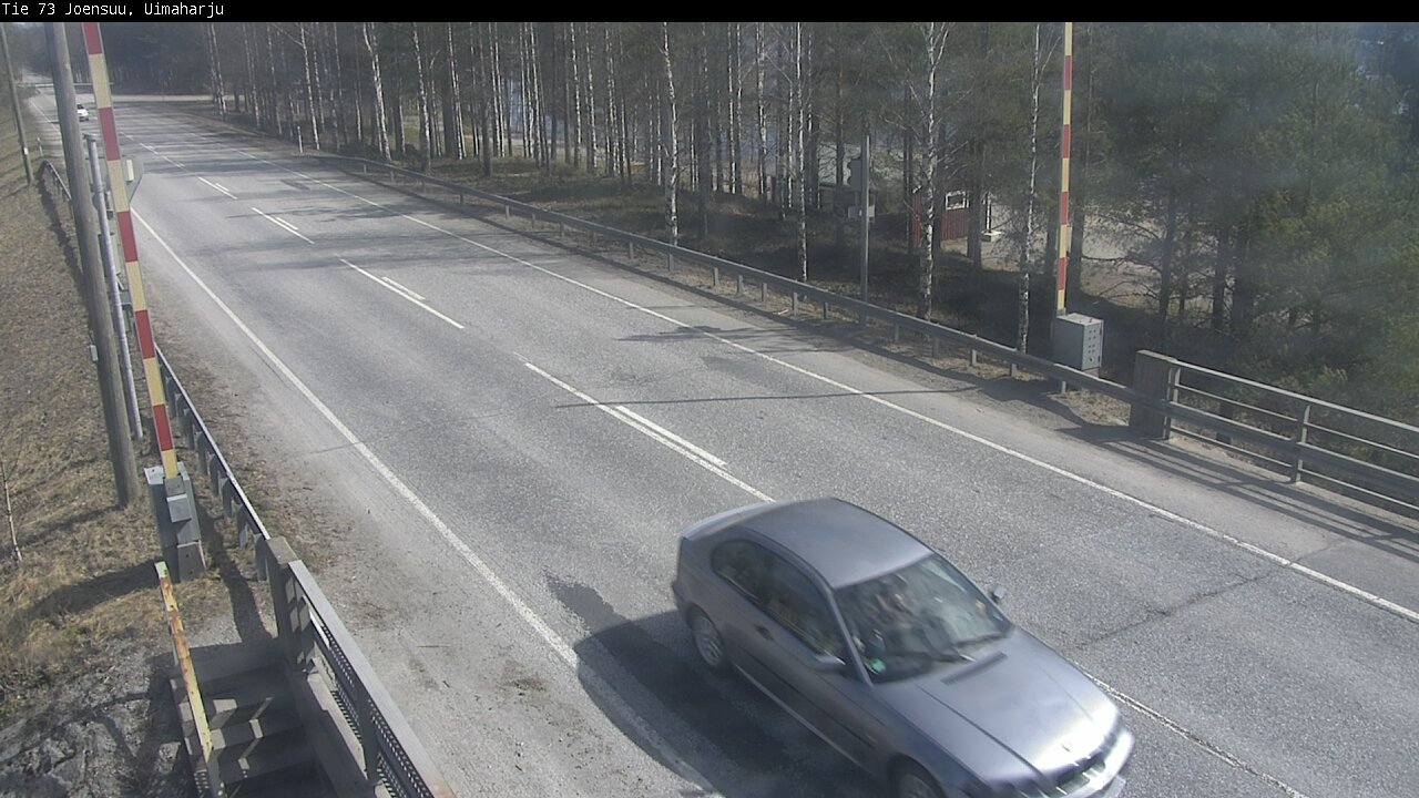 Weather Camera Image Väg 73 Eno, Uimaharju, Joensuu, Pohjois-Karjala