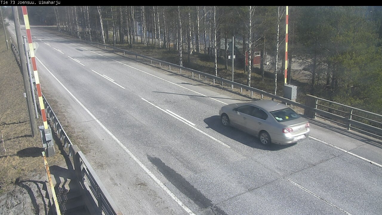 Weather Camera Image Väg 73 Eno, Uimaharju, Joensuu, Pohjois-Karjala