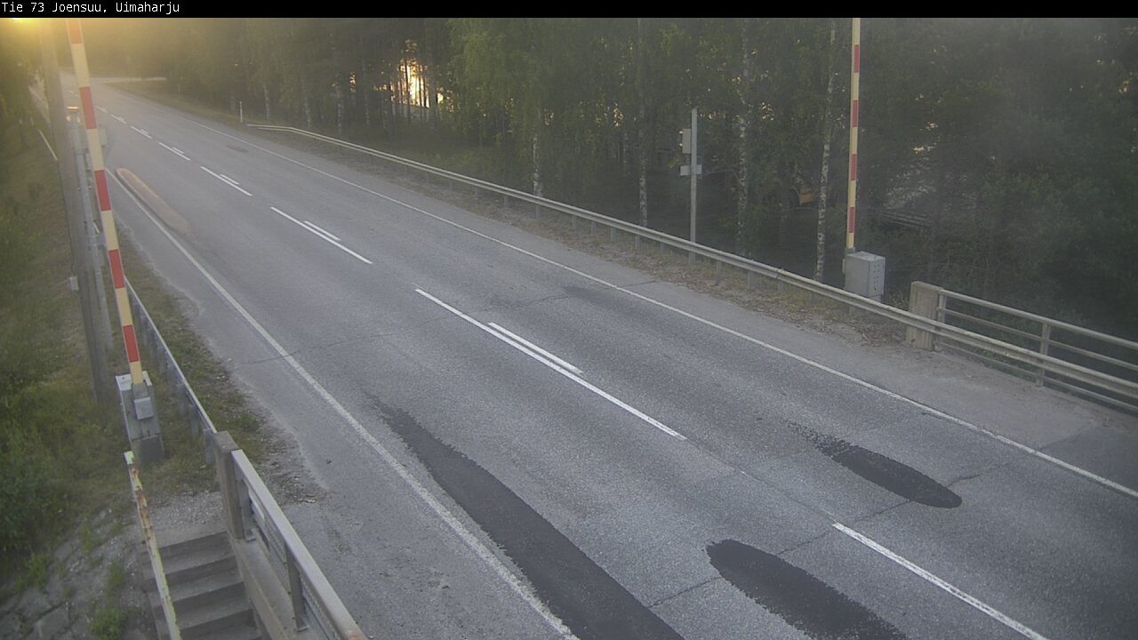 Kelikamerat Kuva Tie 73 Eno, Uimaharju, Joensuu, Pohjois-Karjala