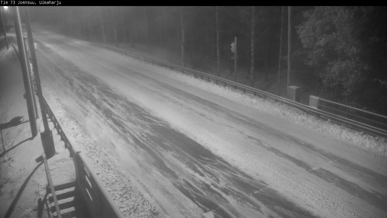 Weather Camera Image Väg 73 Eno, Uimaharju, Joensuu, Pohjois-Karjala