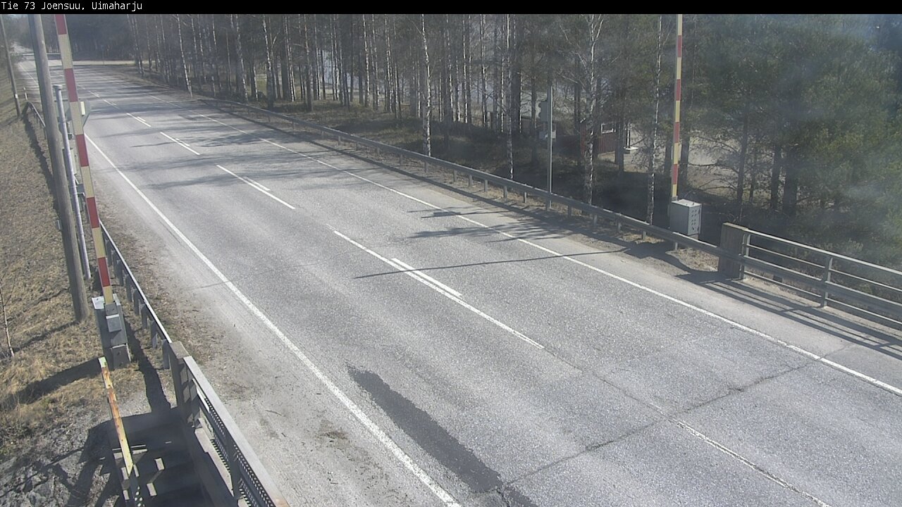 Weather Camera Image Väg 73 Eno, Uimaharju, Joensuu, Pohjois-Karjala