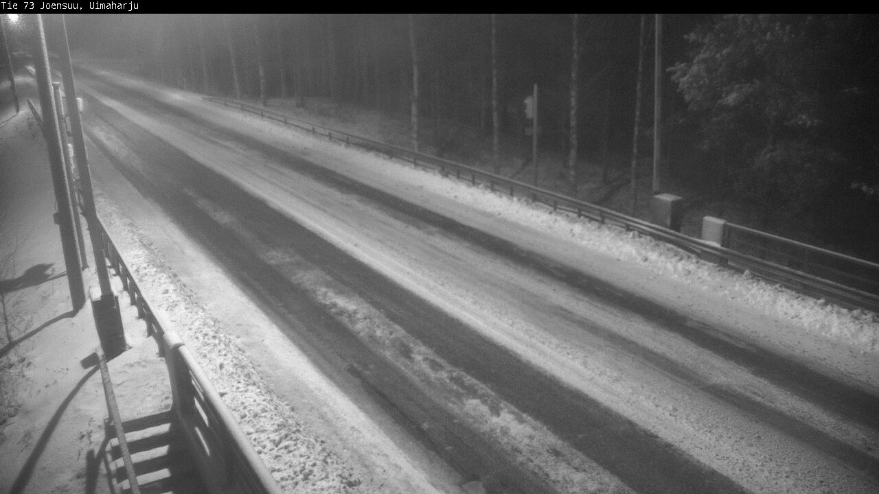 Weather Camera Image Väg 73 Eno, Uimaharju, Joensuu, Pohjois-Karjala