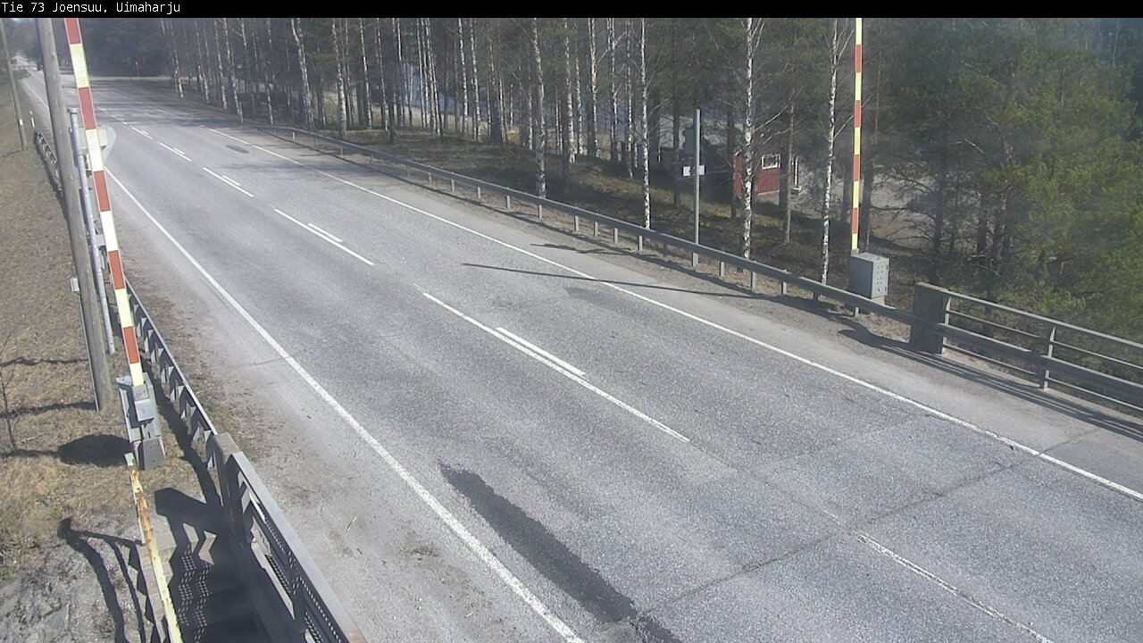 Weather Camera Image Väg 73 Eno, Uimaharju, Joensuu, Pohjois-Karjala